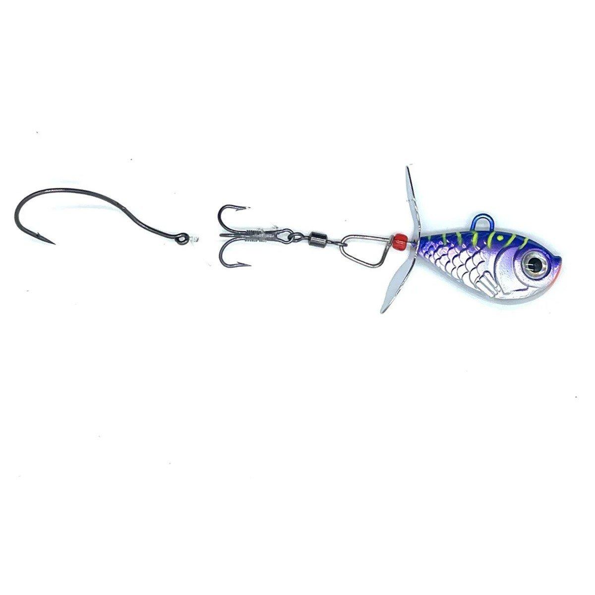 Purple Tiger - Walleye Nation Creations Death Jig