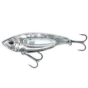 Chrome - Walleye Nation Creations Rip N Rattle Blade Bait