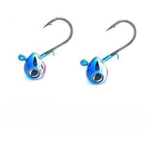 Blue Chrome - Walleye Nation Creations TearJerker Tungsten Jig