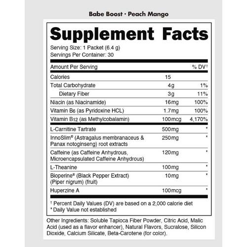 Bucked Up Babe Boost - 30 Count - Primary Image