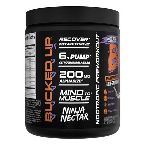 Bucked Up Anime BAMF Nootropic Pre-Workout - Primary Image