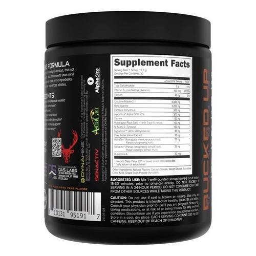 Bucked Up Anime BAMF Nootropic Pre-Workout - Primary Image
