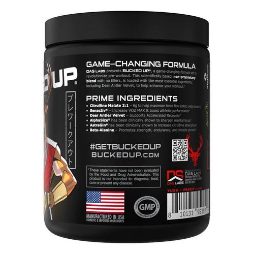 Bucked Up Anime Pre-Workout - Primary Image