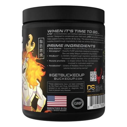Bucked Up Anime LFG Pre-Workout - Primary Image