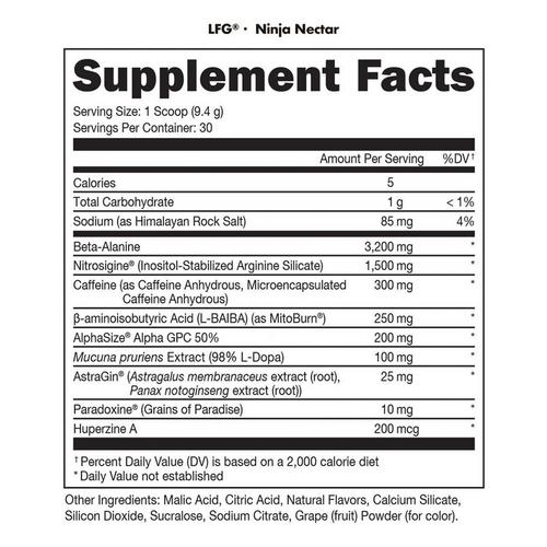 Bucked Up Anime LFG Pre-Workout - Primary Image