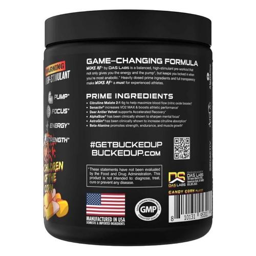 Bucked Up Woke AF Children of the Corn Pre-Workout - Primary Image