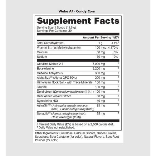 Bucked Up Woke AF Children of the Corn Pre-Workout - Primary Image