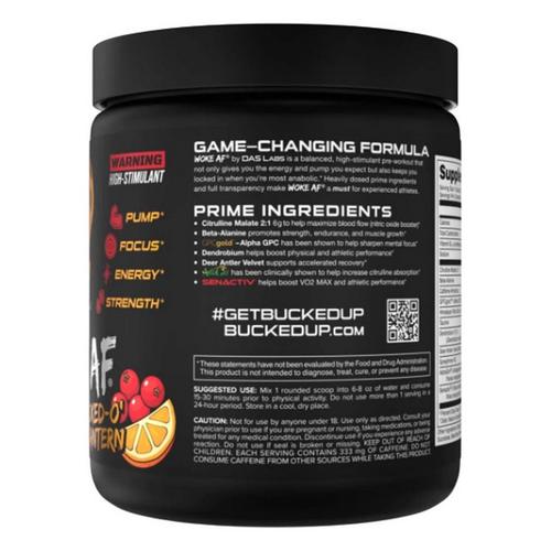 Bucked Up WOKE AF Pre-Workout - Primary Image