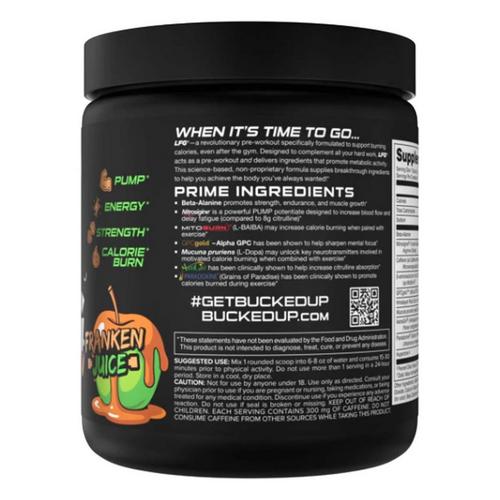 Bucked Up LFG Pre-Workout - Primary Image