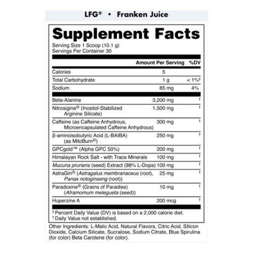 Bucked Up LFG Pre-Workout - Primary Image