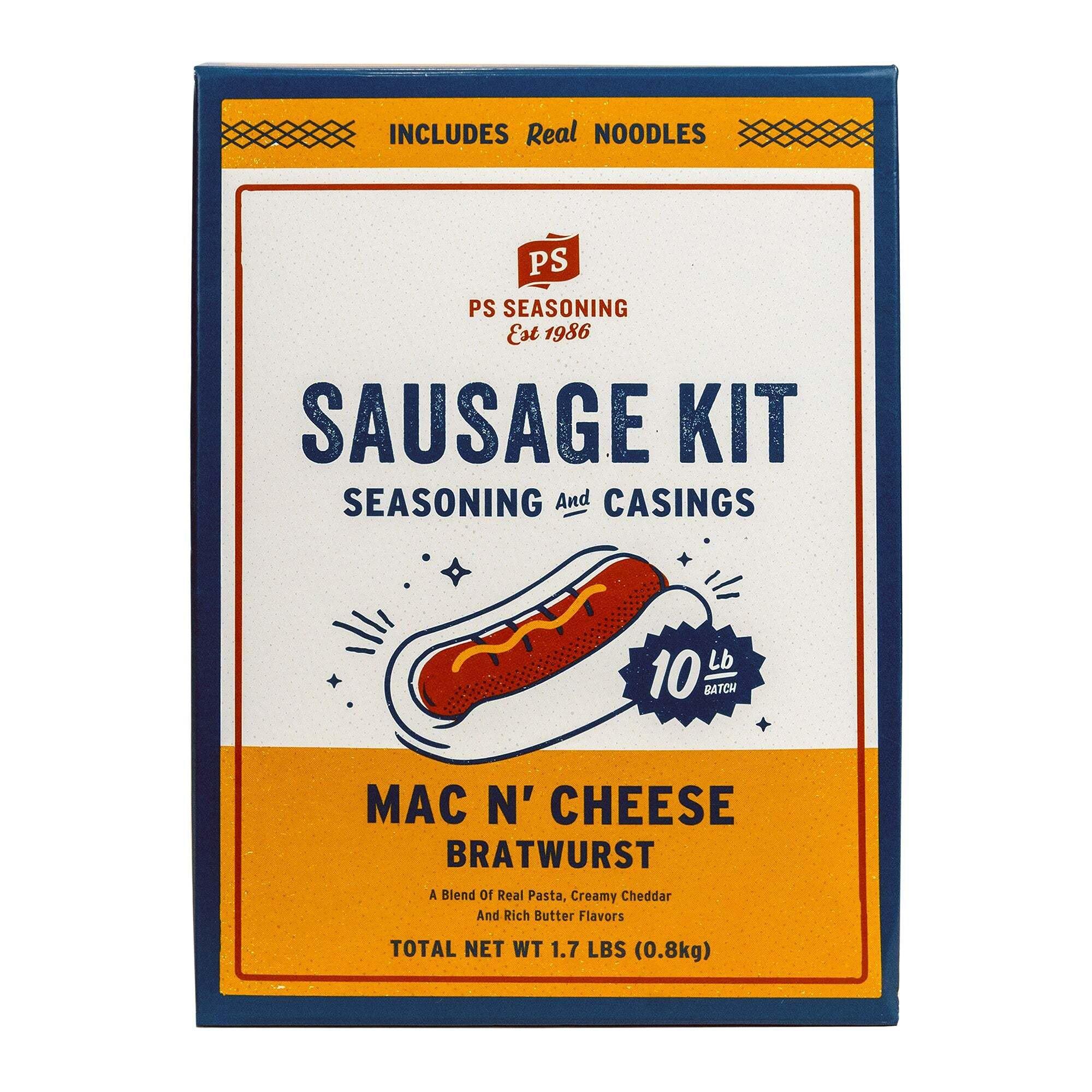 PS Seasoning Mac N' Cheese Sausage Kit - PS Seasoning