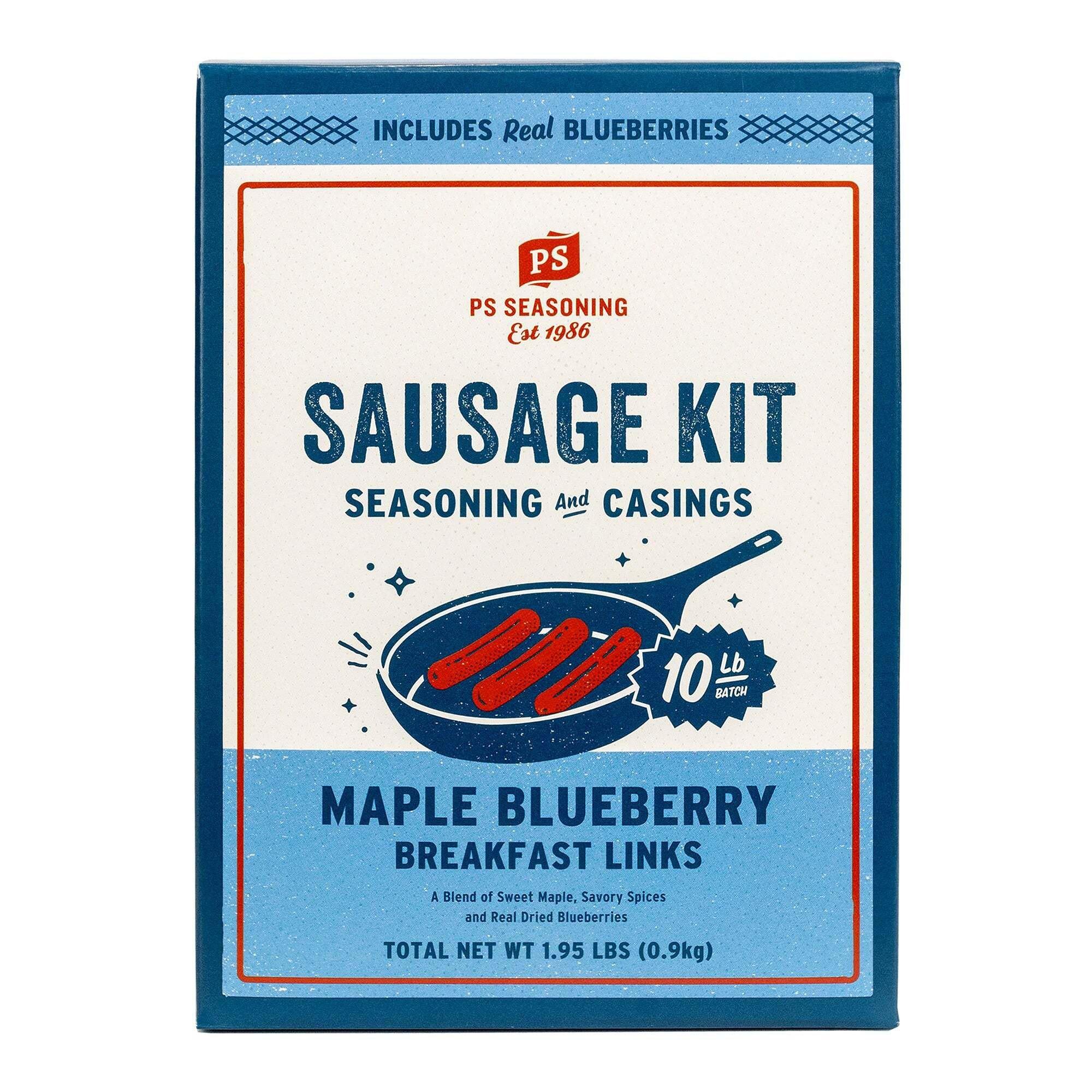 PS Seasoning Maple Blueberry Breakfast Sausage Kit - PS Seasoning