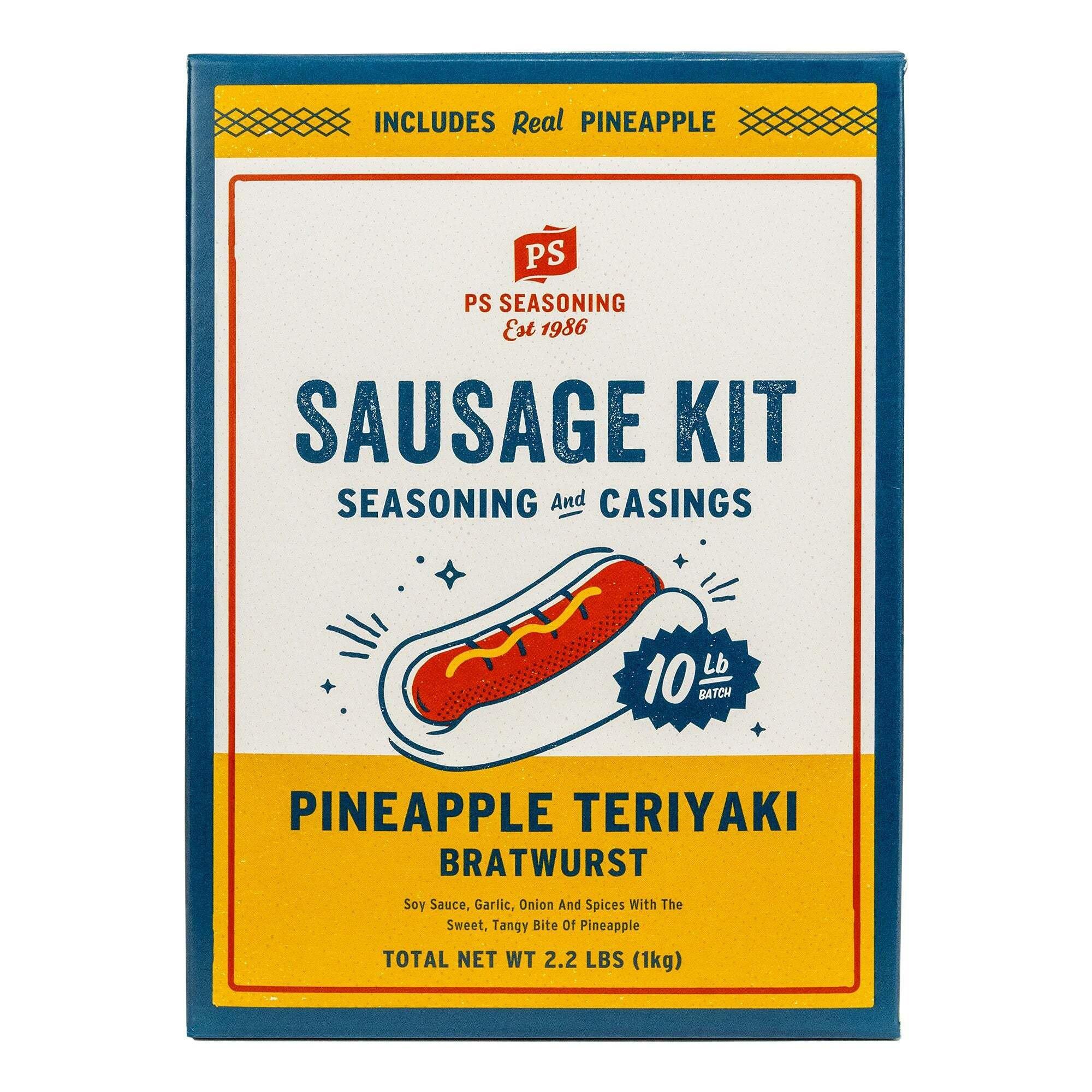 PS Seasoning Pineapple Teriyaki Sausage Kit - PS Seasoning