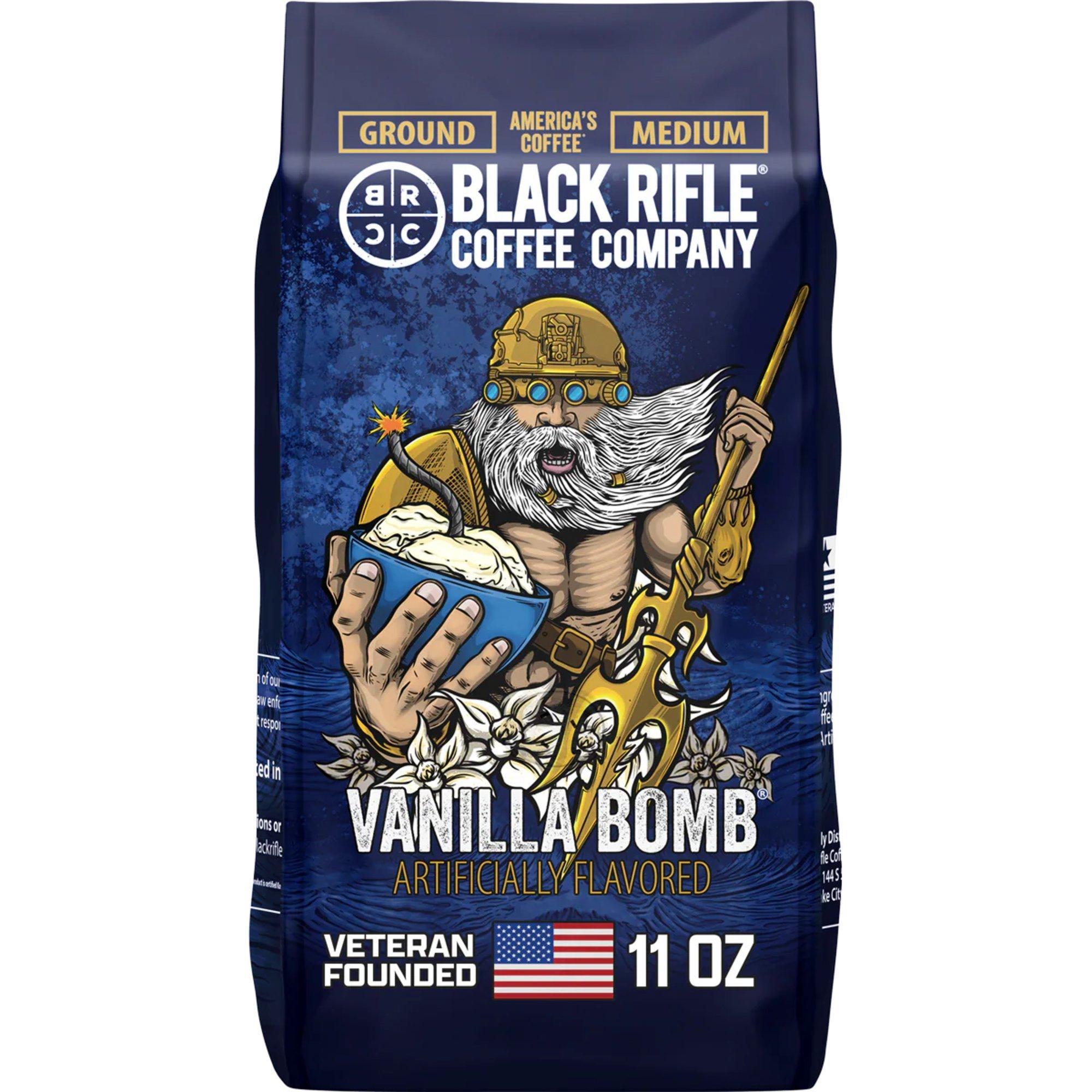 Black Rifle Coffee Company Vanilla Bomb Ground Coffee - Black Rifle Coffee Company