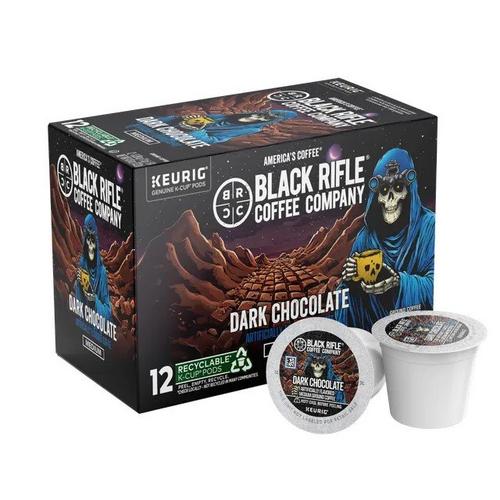 Black Rifle Coffee Company Dark Chocolate 12 Count Rounds Coffee