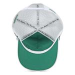 Alter Ego Running Coaster Splash White/Green Texas Golf Snapback Hat - Thumbnail 3 of 4