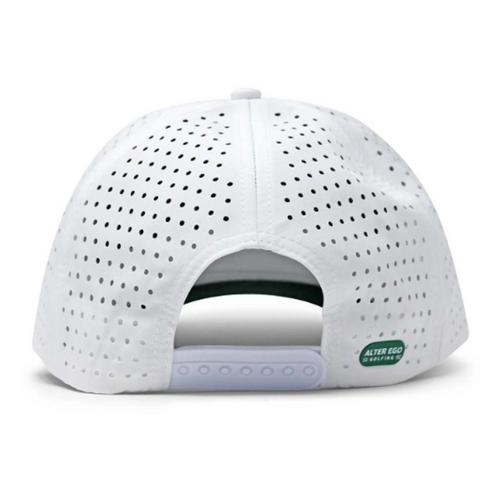 Alter Ego Running Coaster Splash White/Green Texas Golf Snapback Hat - Primary Image