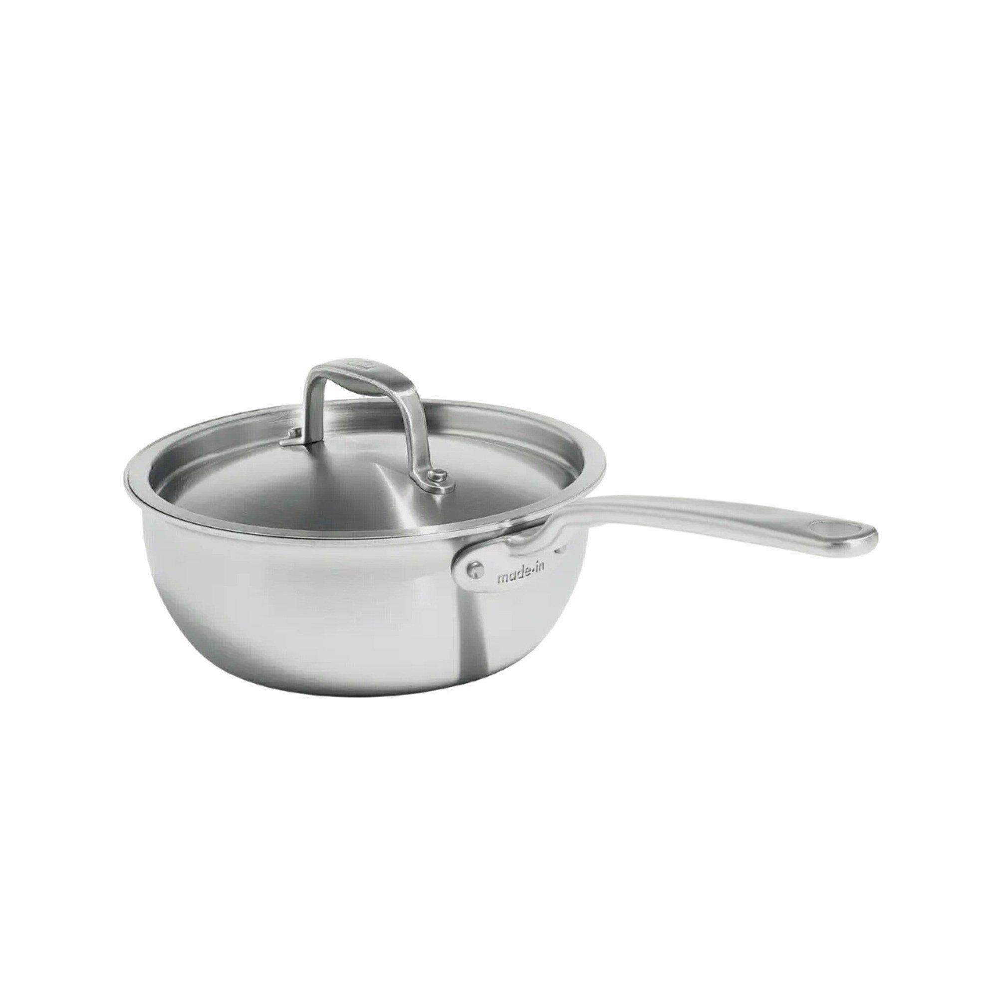 Made In Stainless Clad Saucier 2 Quart - Made In Cookware