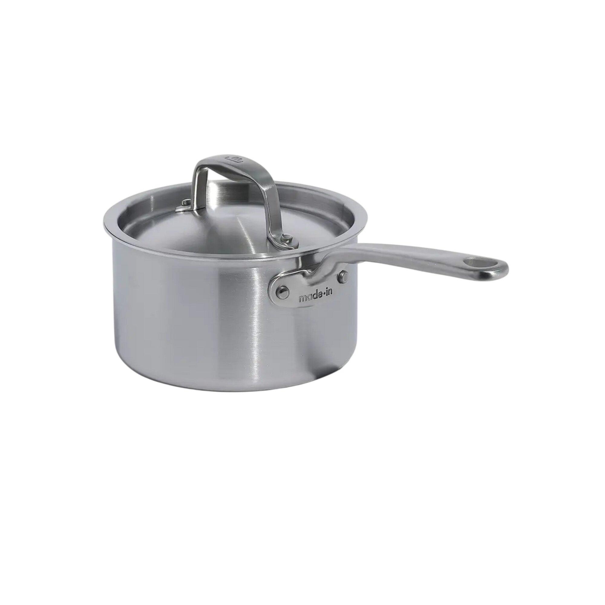 Made In Cookware Stainless Steel Clad 2 QT Saucepan - Made In Cookware