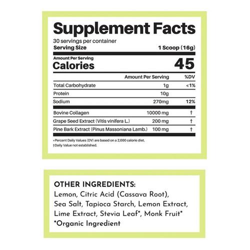 Just Ingredients Collagen Peptides - Primary Image