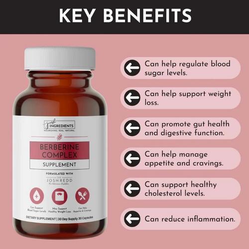Just Ingredients Berberine Supplement - Primary Image