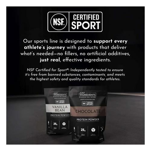 Just Ingredients NSF Certified Protein Powder - Primary Image