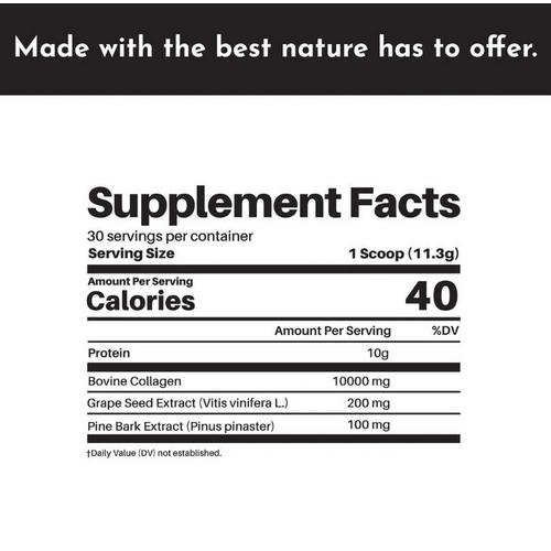 Just Ingredients Organic Bovine Collagen - Primary Image