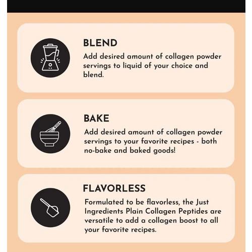 Just Ingredients Organic Bovine Collagen - Primary Image