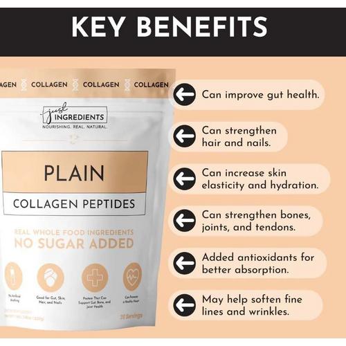 Just Ingredients Organic Bovine Collagen - Primary Image