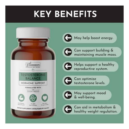 Just Ingredients Testosterone Balance - Primary Image