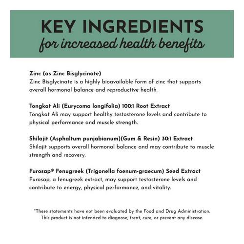 Just Ingredients Testosterone Balance - Primary Image
