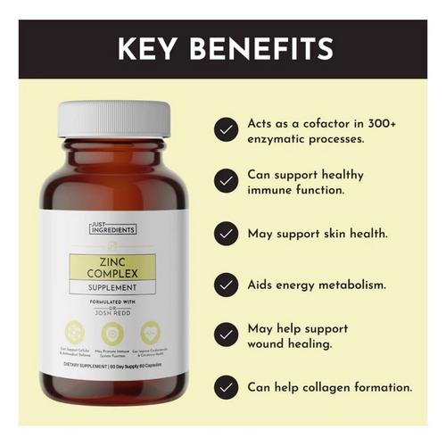 Just Ingredients Zinc Complex - Primary Image