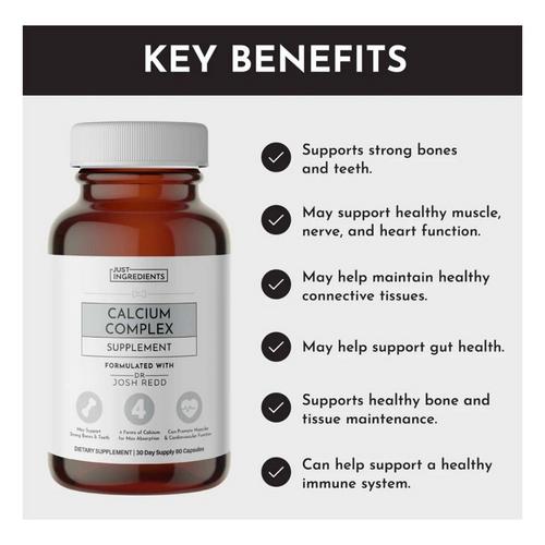 Just Ingredients Calcium Complex - Primary Image