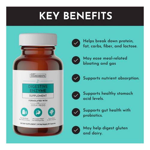 Just Ingredients Digestive Enzyme - Primary Image