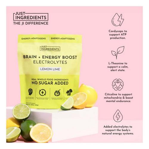 Just Ingredients Brain + Energy Boost - Primary Image