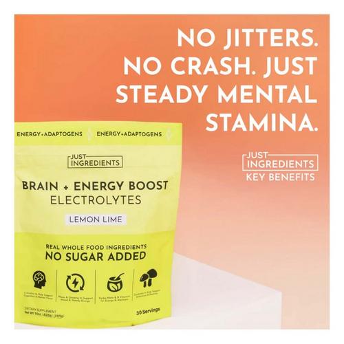 Just Ingredients Brain + Energy Boost - Primary Image
