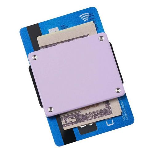 Ridge Aluminum Cash Strap Wallet Celeste