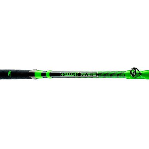 Catch The Fever Green Hellcat Revenge Spinning Rod - Primary Image