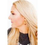 LINNY CO Avery Hoop Earrings - Thumbnail 3 of 3