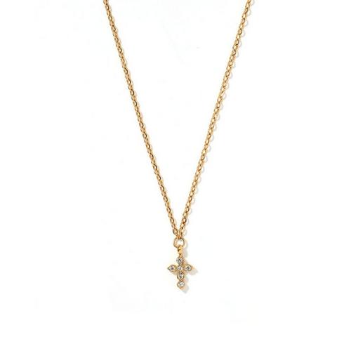 LINNY CO Carly Cross Necklace - Primary Image
