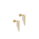 LINNY CO Becca Screwback Stud Earrings - Thumbnail 1 of 3