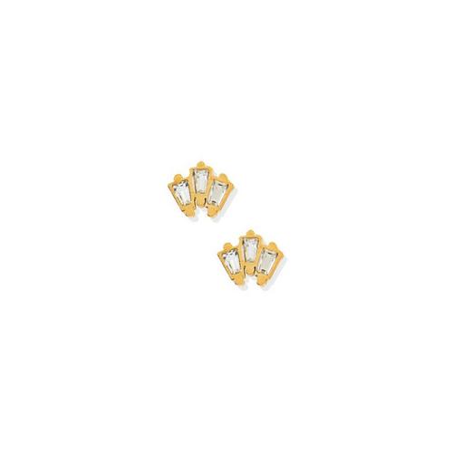 LINNY CO Demi Screwback Stud Earrings - Primary Image