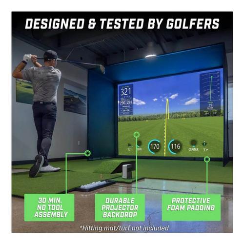 GoSports 10' x 8' Golf Simulator Enclosure | SCHEELS.com