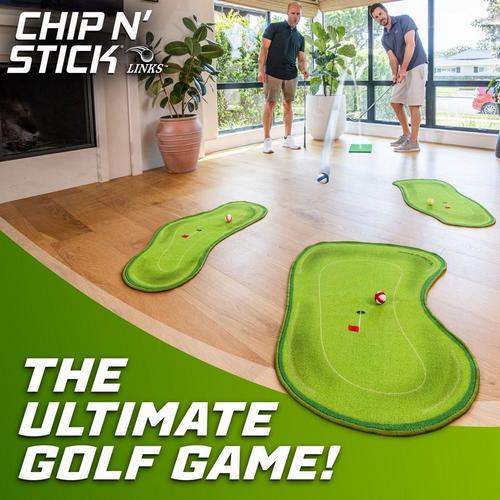 GoSports Chip N' Stick Links Indoor & Outdoor Golf Game