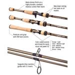 Temple Fork Professional Casting Rod - Thumbnail 3 of 8