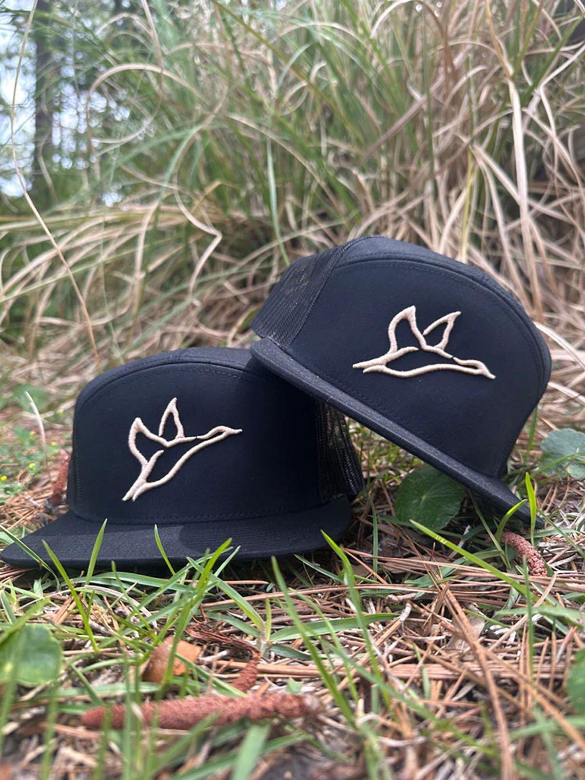 Men's Combat Waterfowl 7 Panel Duck Icon Logo Adjustable Hat - Combat Waterfowl