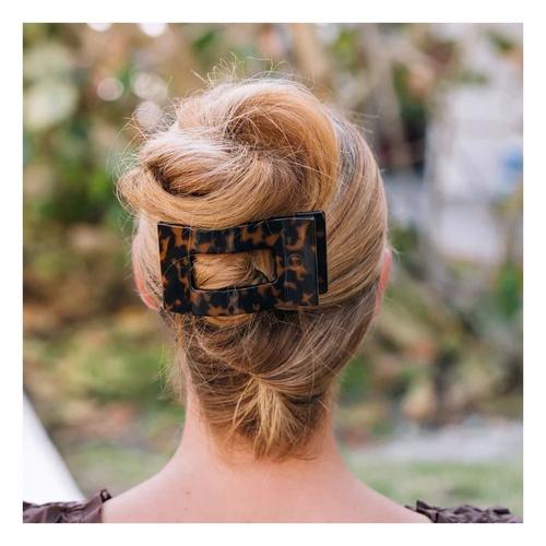 TELETIES Flat Rectangle Hair Clip - Primary Image