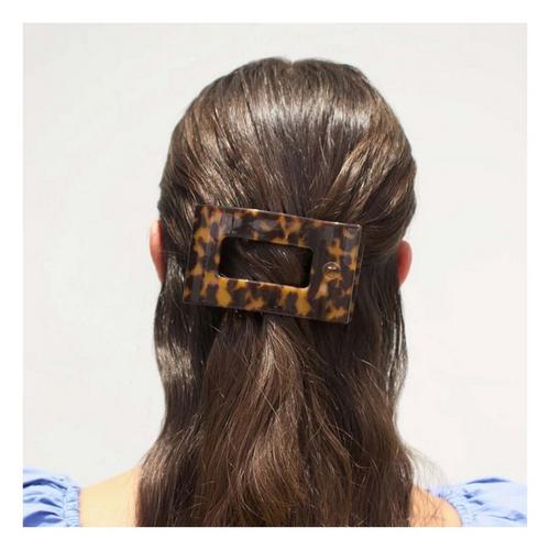 TELETIES Flat Rectangle Hair Clip - Primary Image