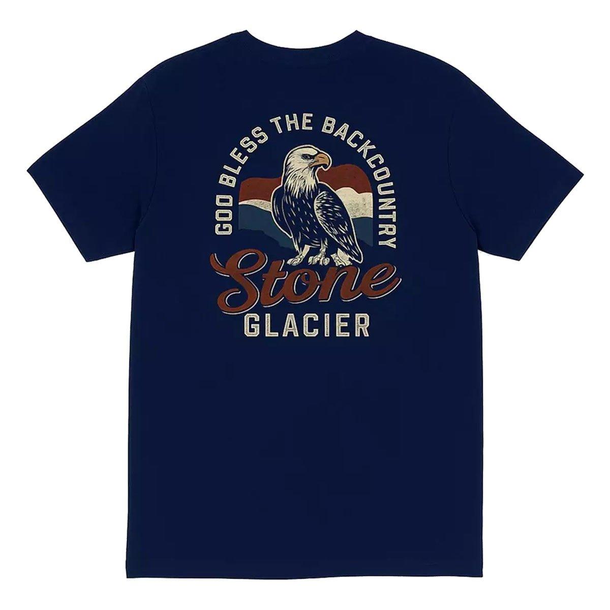 Men's Stone Glacier Eagle Patriot T-Shirt - Stone Glacier