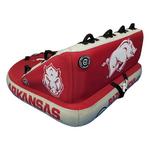 Collegiate Waves Arkansas Razorbacks The Coach Sofa 3-Person Towable Tube - Thumbnail 5 of 8